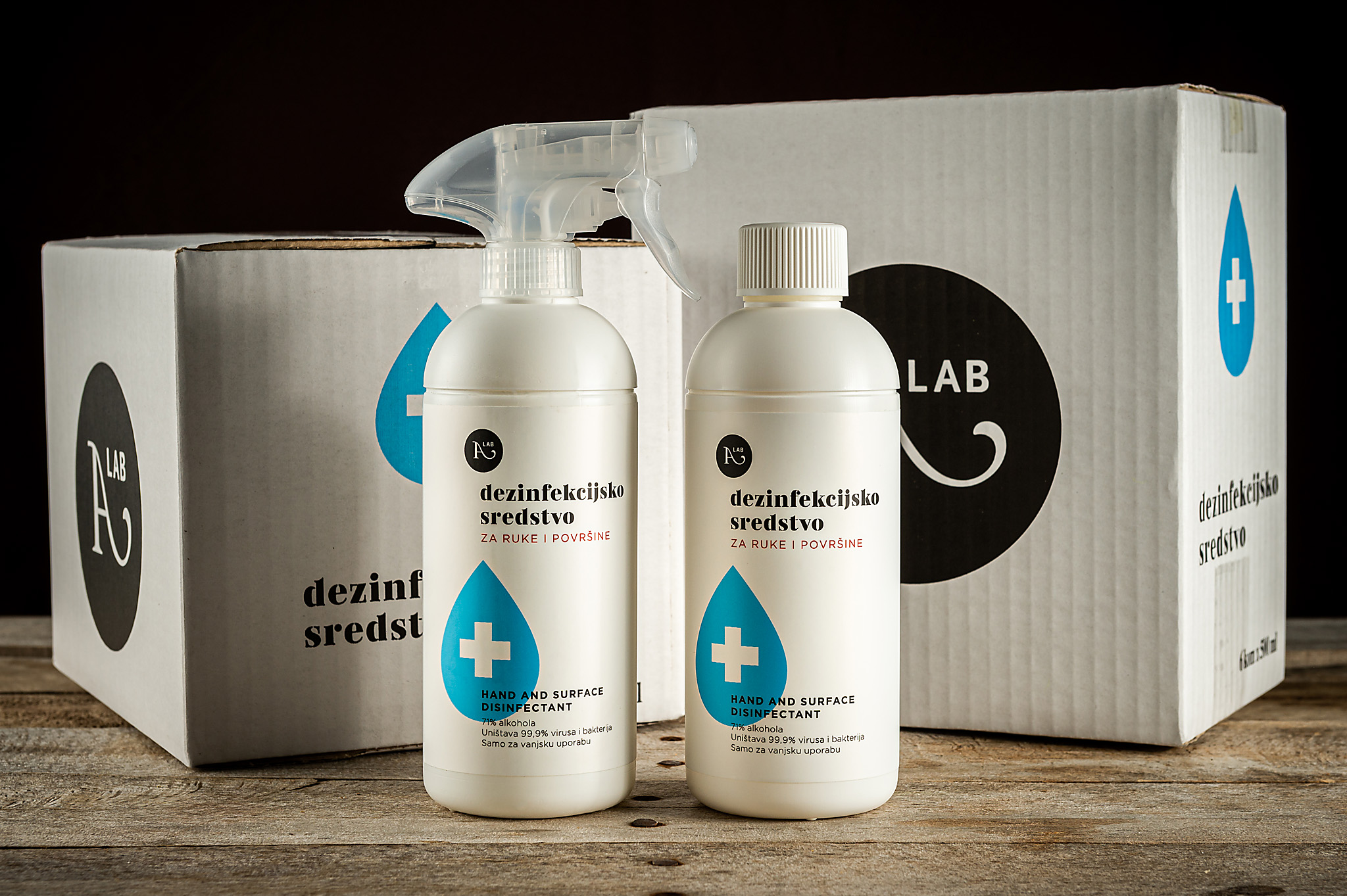 hren | plethora of creativity // A lab disinfection product photography